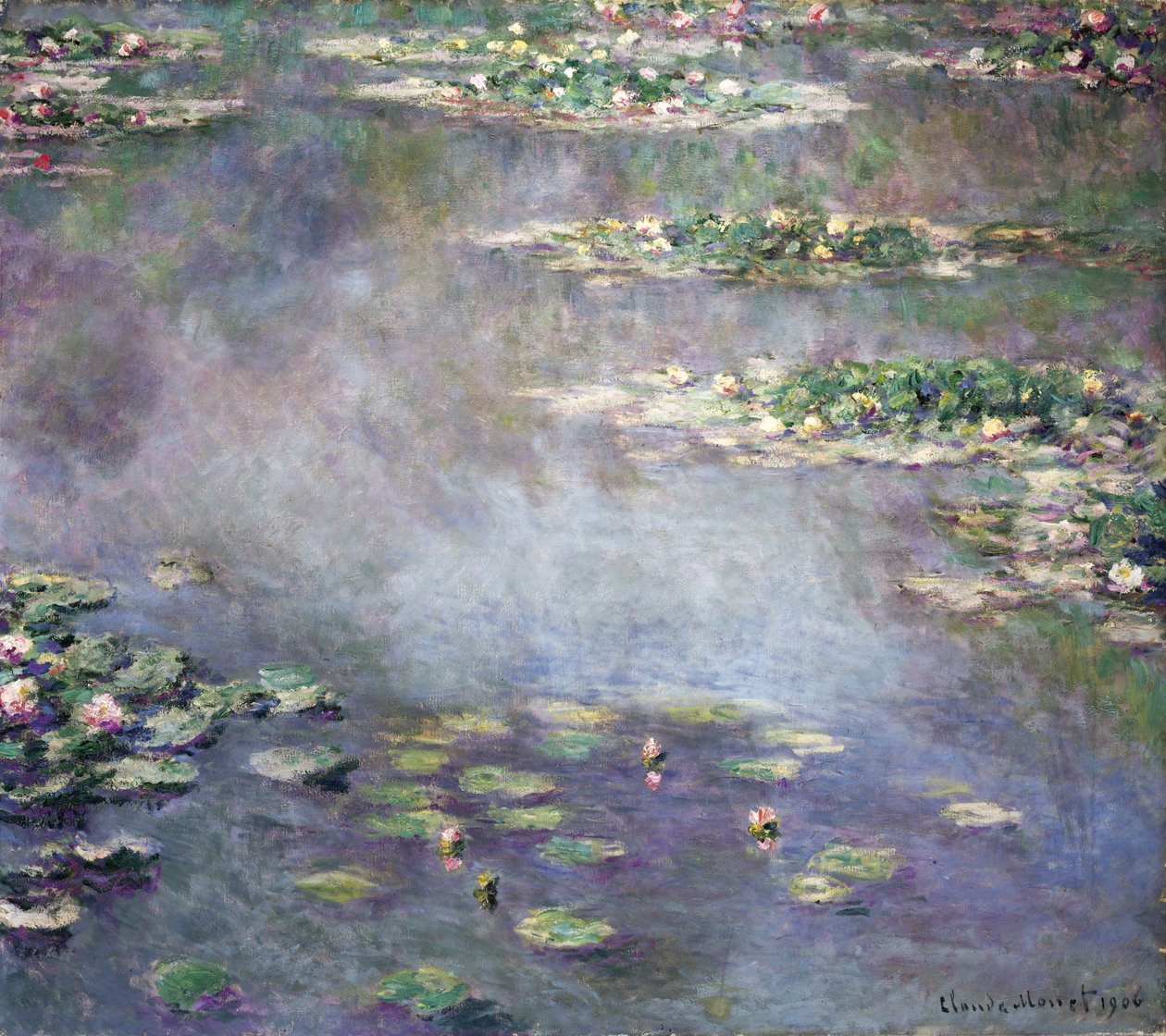 Åkander, 1906 af Claude Monet