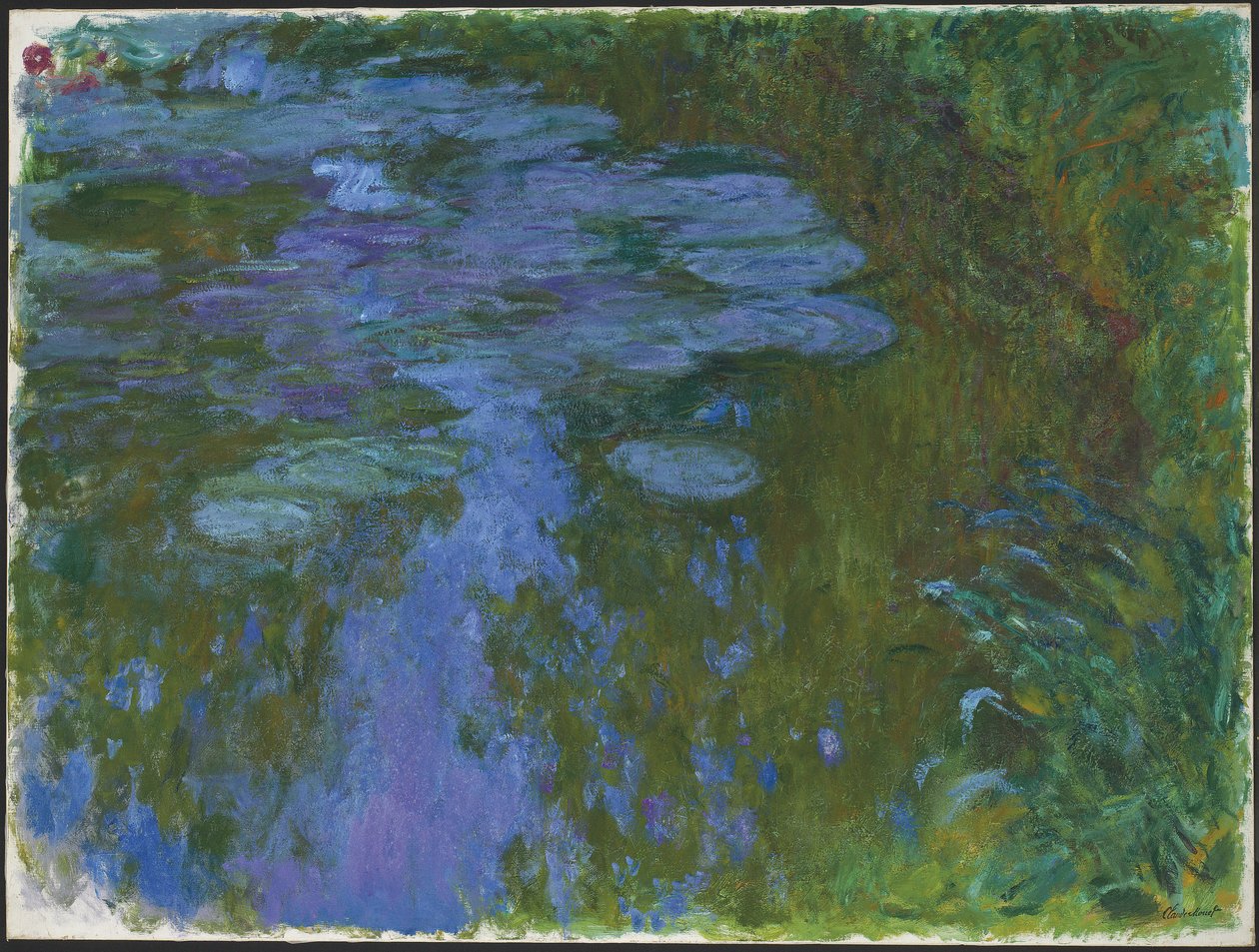 Åkander, ca. 1914-1917 af Claude Monet