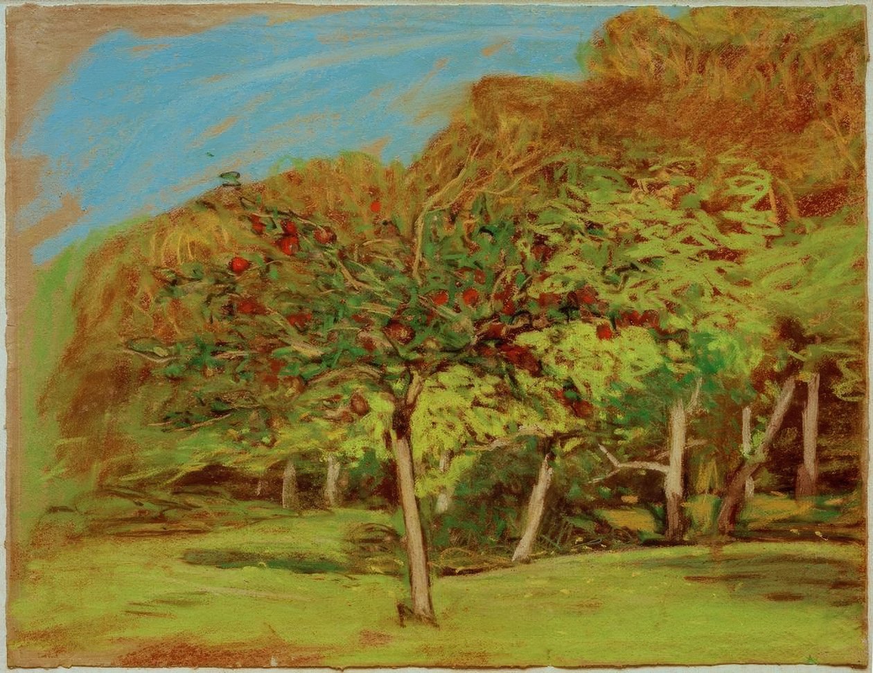Frugttræer af Claude Monet