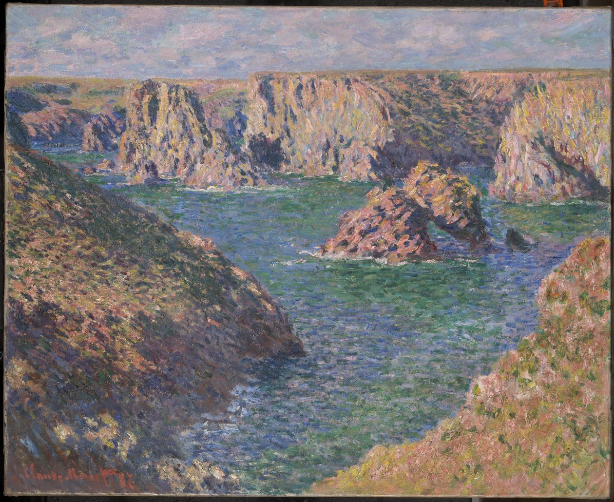 Port-Domois, Belle-Isle af Claude Monet