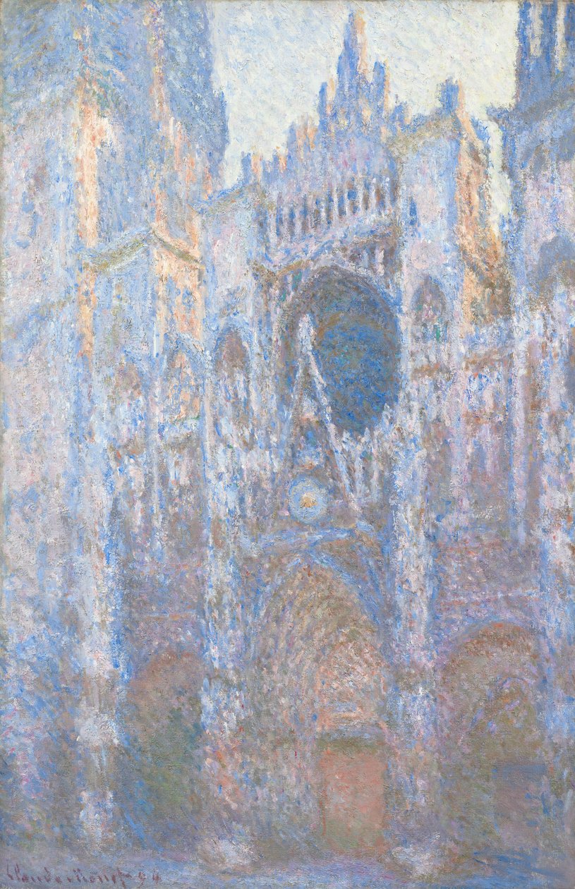Rouen-katedralen, vestfacade af Claude Monet