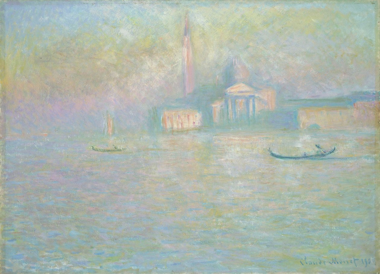 San Giorgio Maggiore af Claude Monet