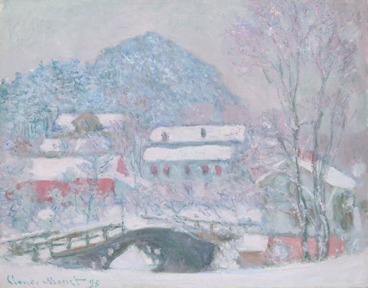 Sandvika, Norge af Claude Monet