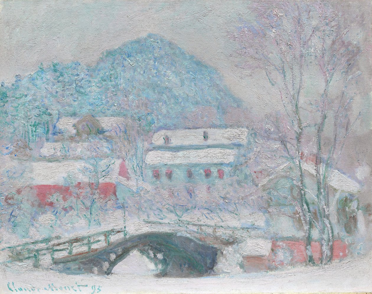 Sandvika, Norge, 1895 af Claude Monet
