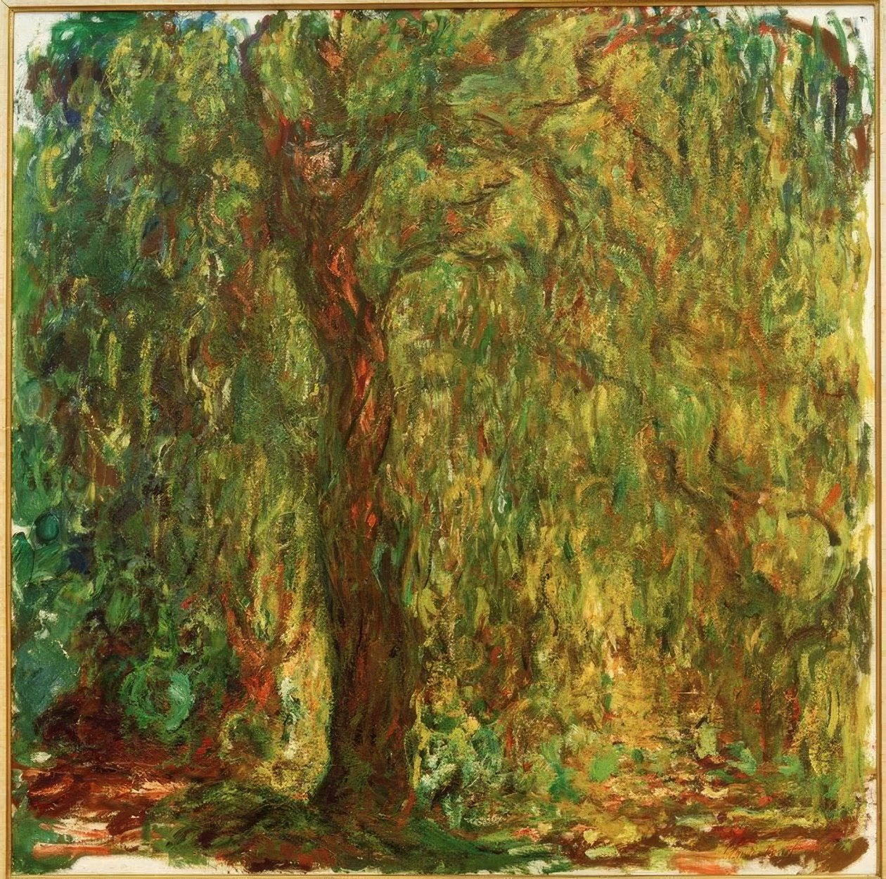 Grædende pil af Claude Monet