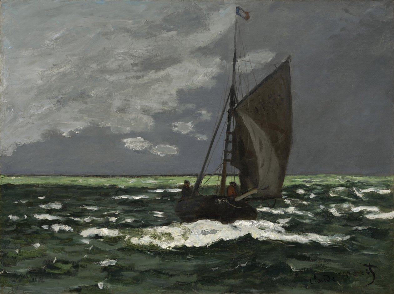 Havlandskab, Storm af Claude Monet