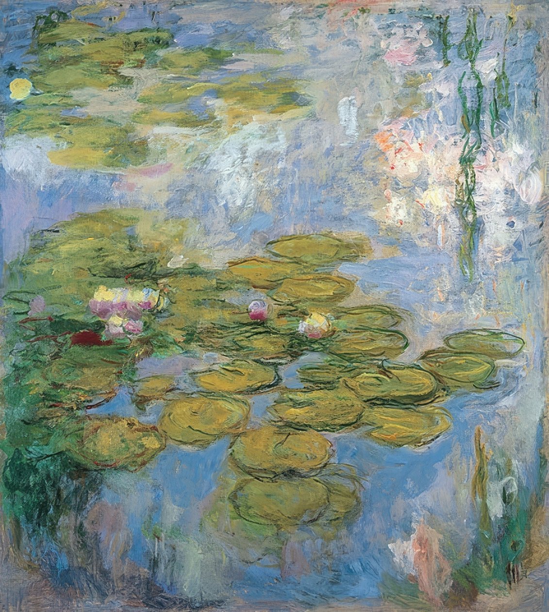 Åkander (nymphéas). 1916-19 af Claude Monet