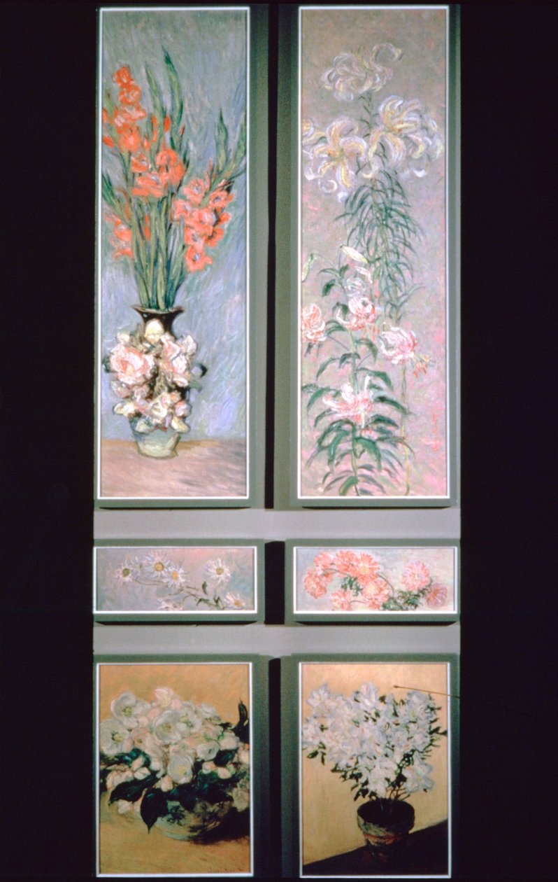 Sæt med dørpaneler, 1884-1885 af Claude Monet