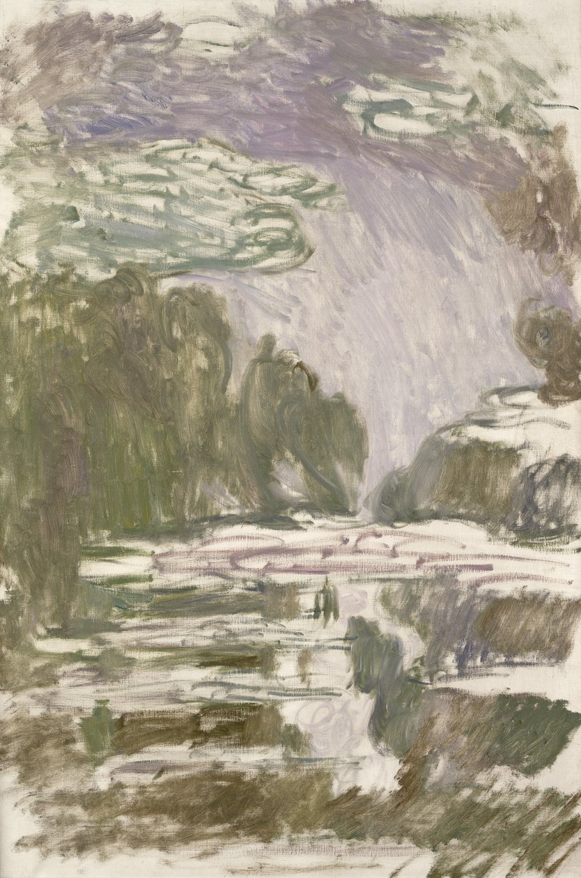 Studie for åkander, 1907 af Claude Monet