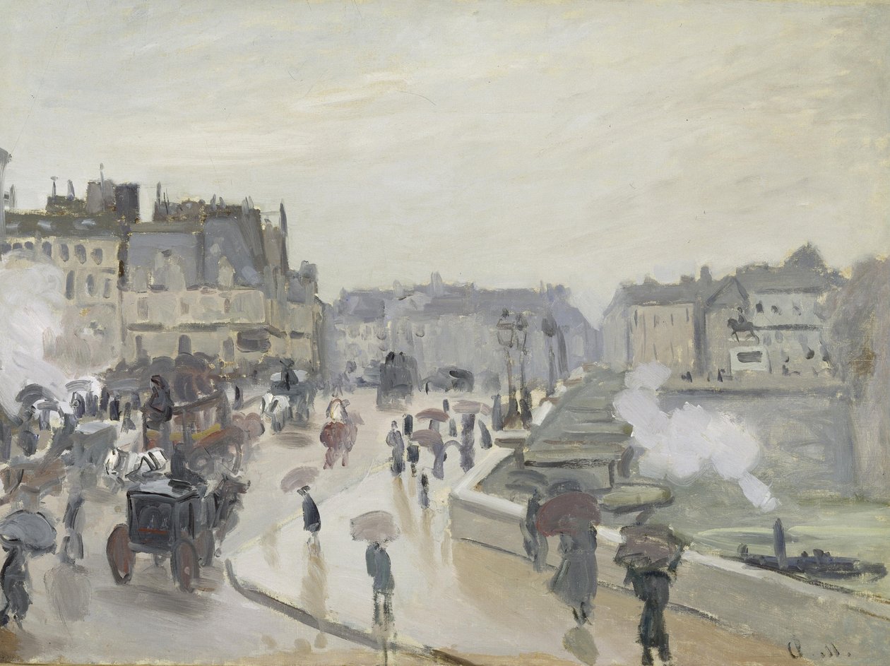 Pont Neuf af Claude Monet