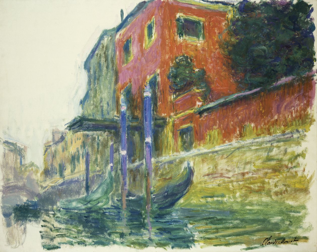 Det Røde Hus; Det røde hus, 1908 af Claude Monet
