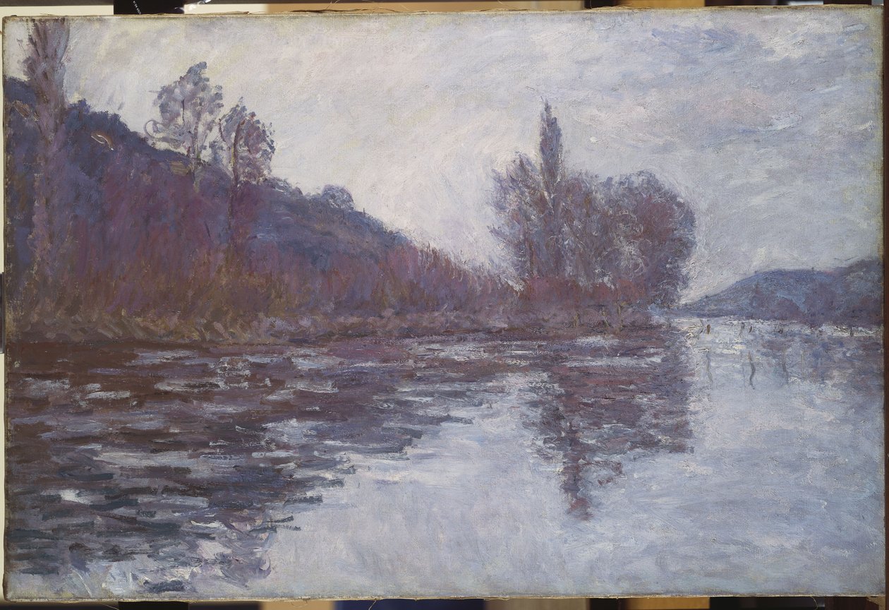 Seinen nær Giverny, 1894 af Claude Monet