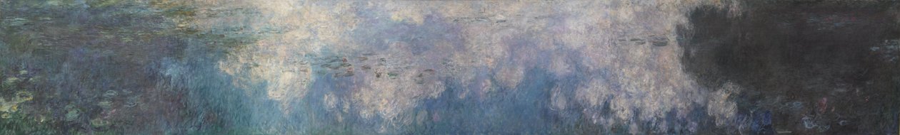Åkanderne - Skyerne, 1914-1926 af Claude Monet