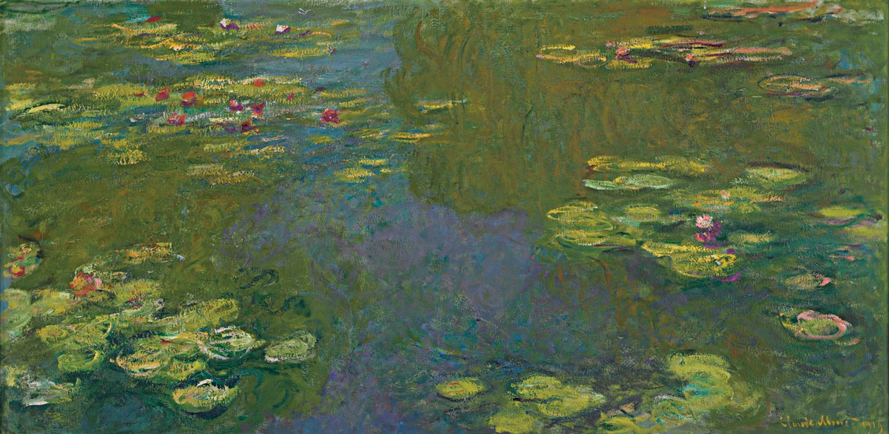 Åkandedammen; Åkandedammen, 1919 af Claude Monet