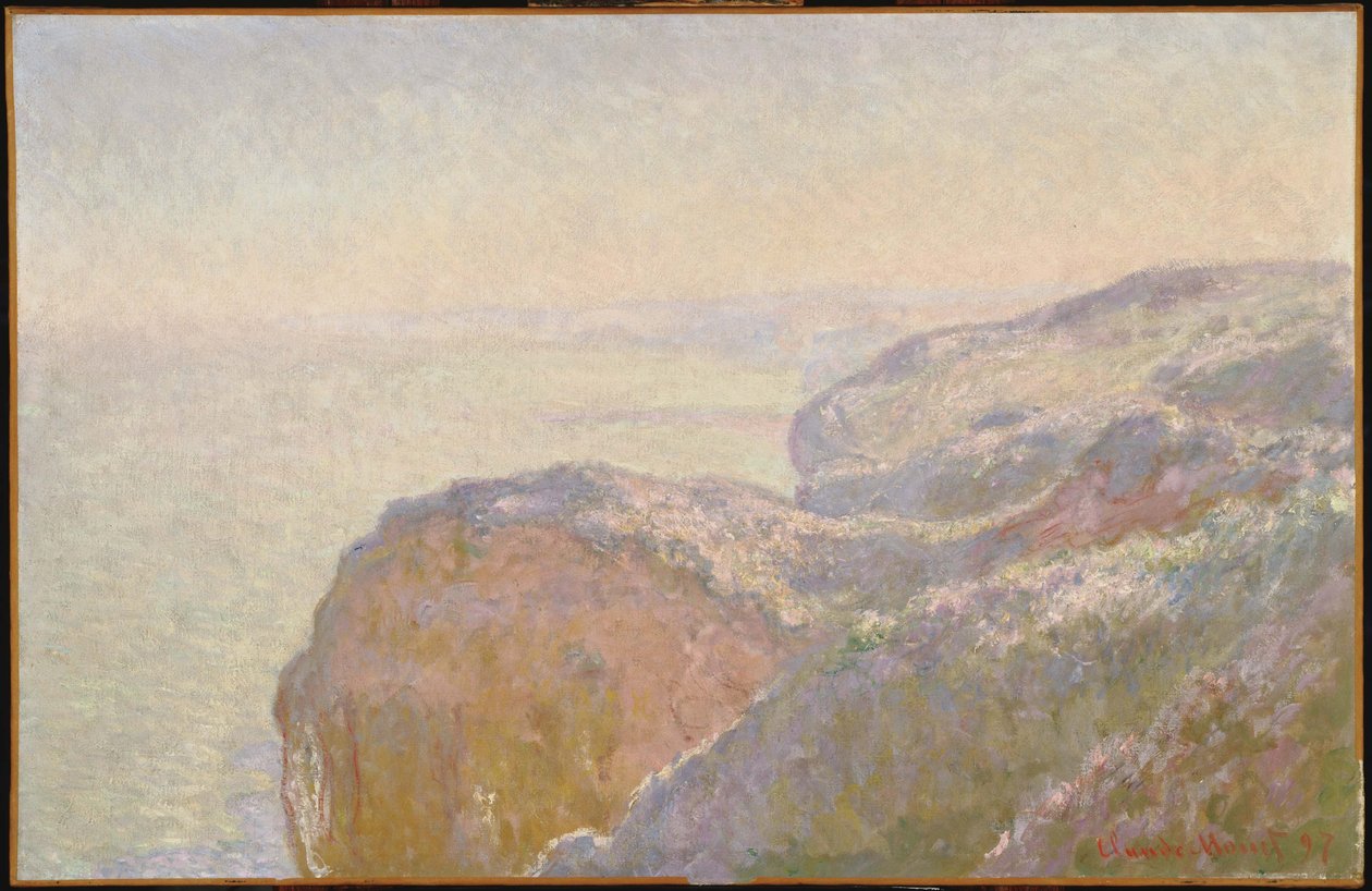 Val-Saint-Nicolas, nær Dieppe (om morgenen) af Claude Monet