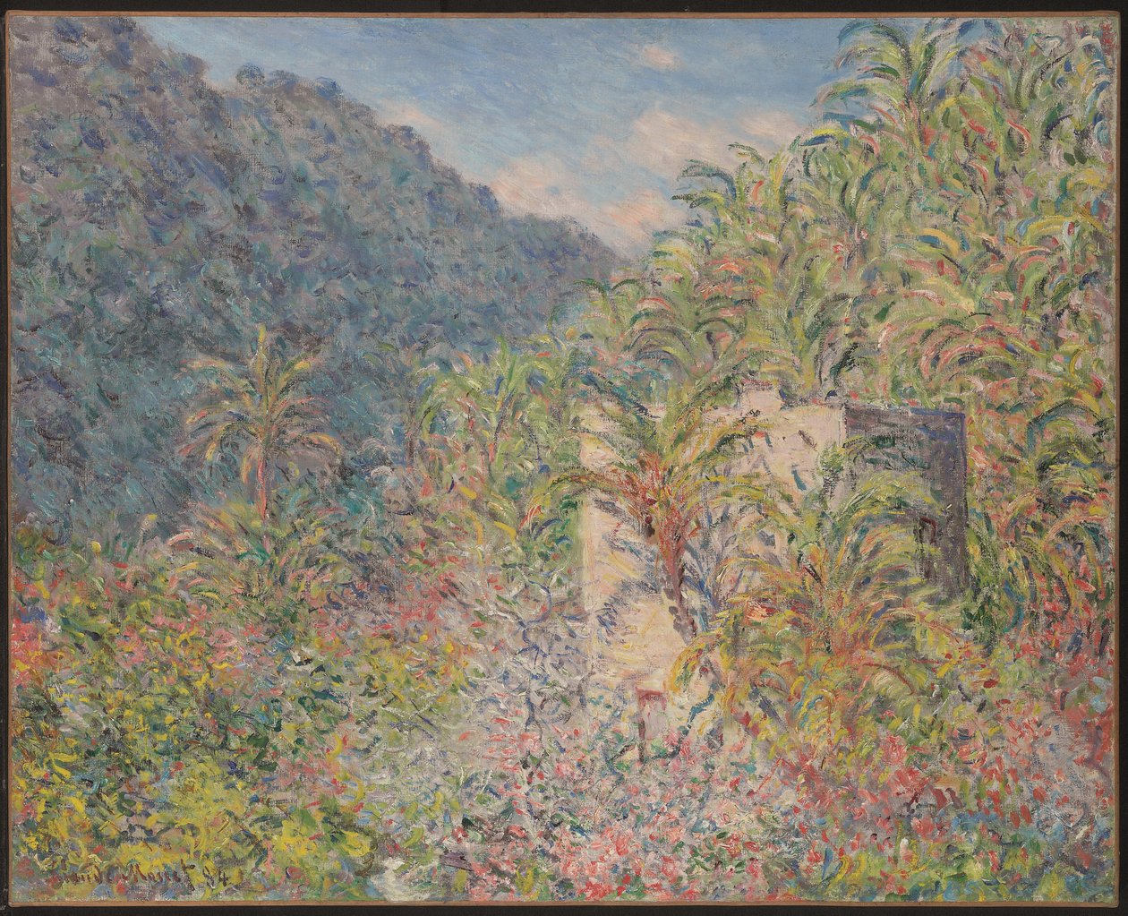 Sasso-dalen af Claude Monet