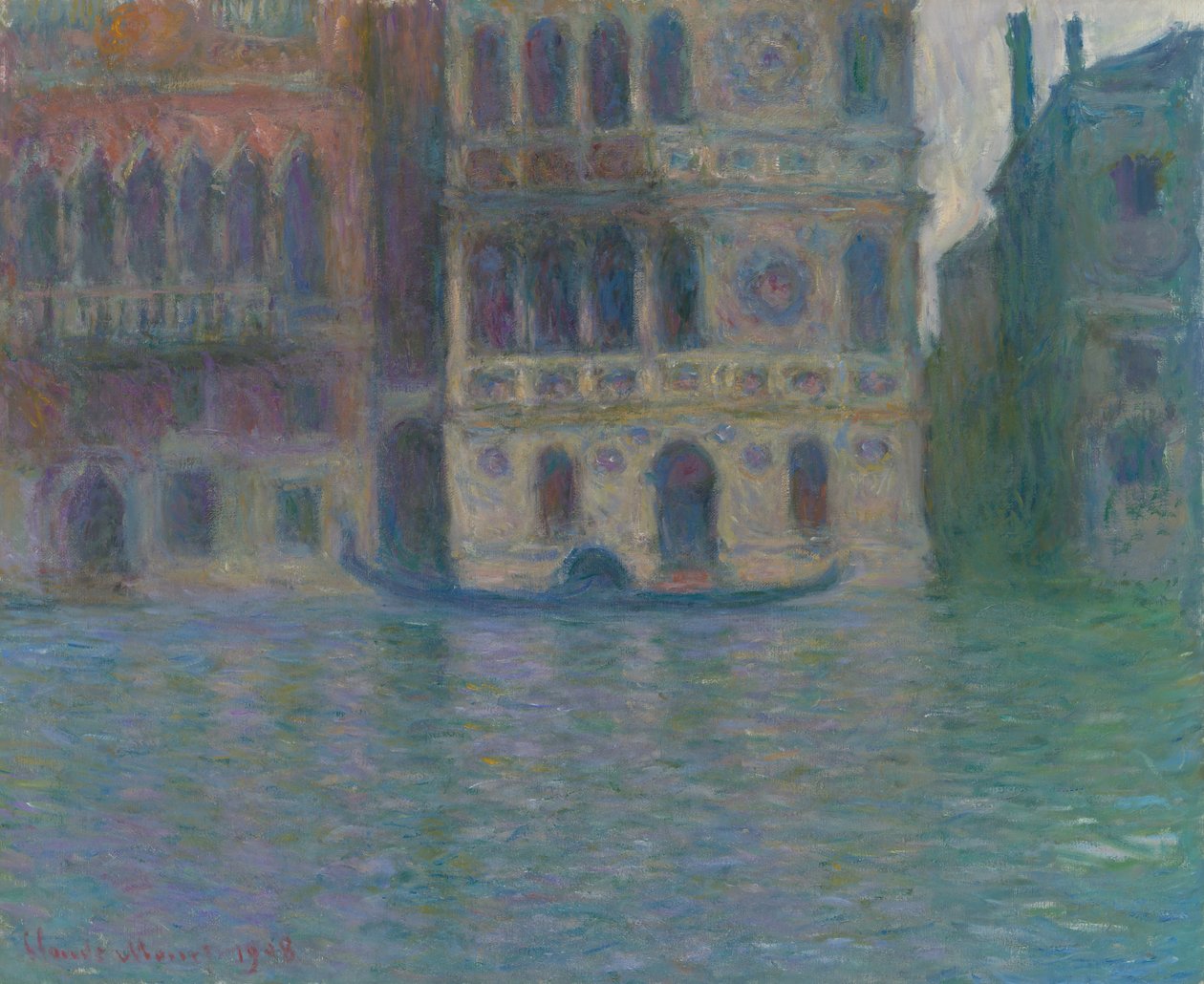 Venedig, Palazzo Dario, 1908. af Claude Monet