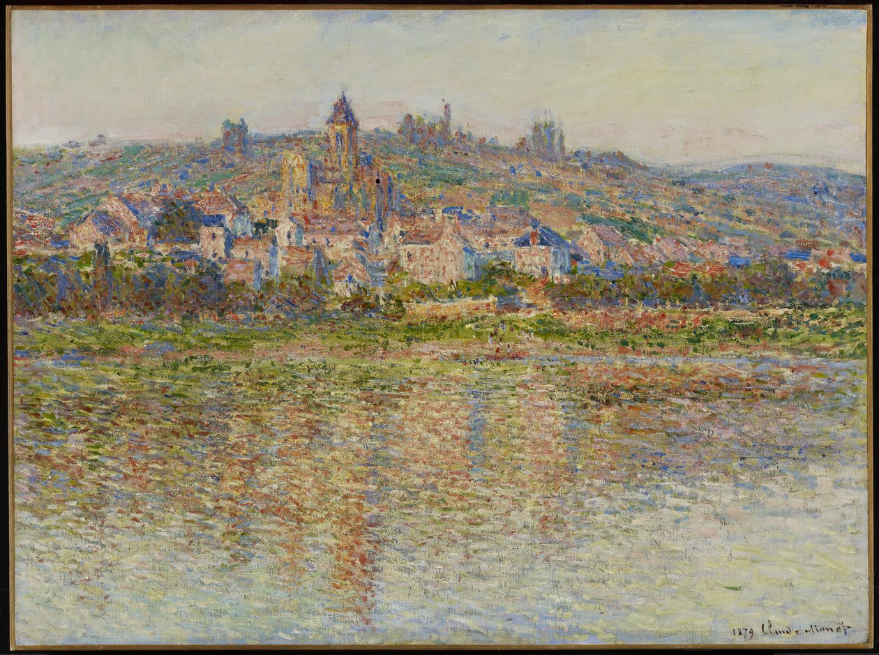Vetheuil om sommeren, 1879 af Claude Monet