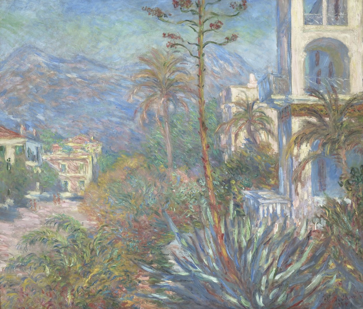Villaer ved Bordighera, 1884 af Claude Monet