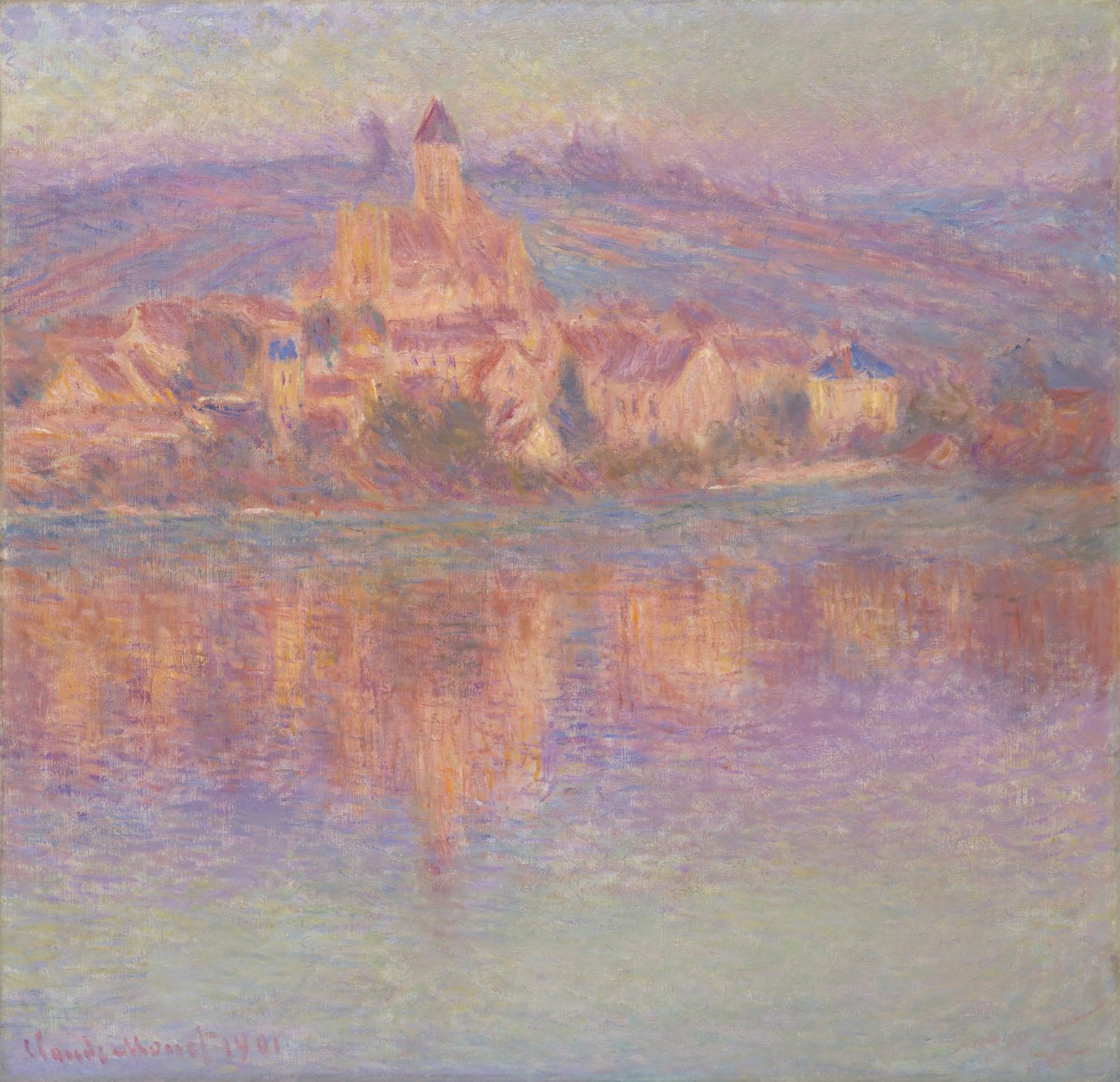 Vétheuil, 1901. af Claude Monet