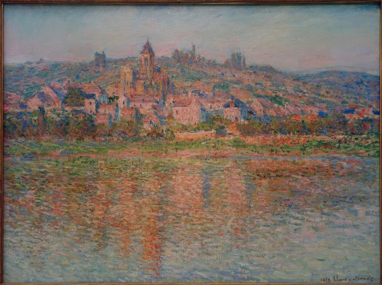 Vétheuil om sommeren af Claude Monet
