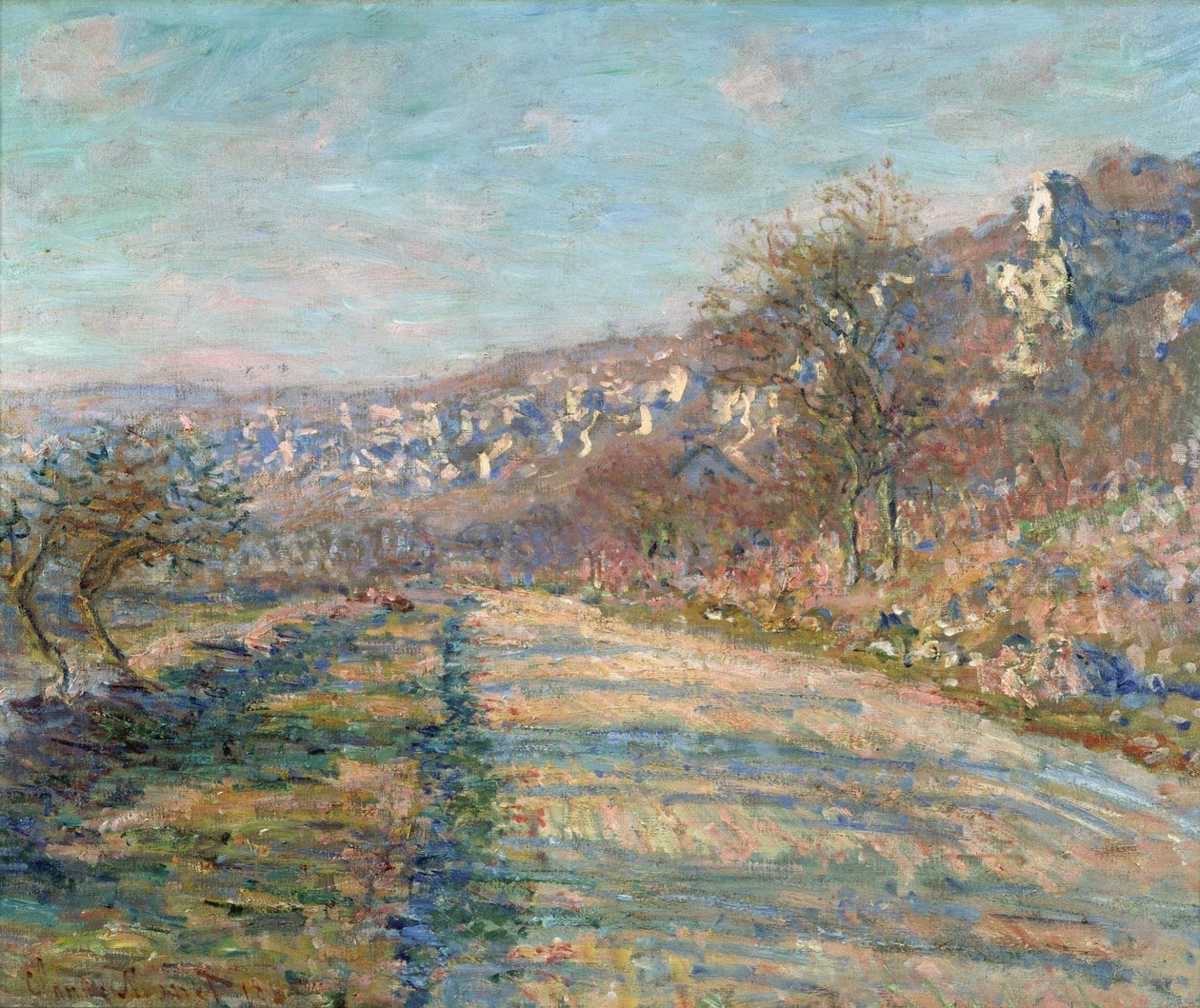 ""Udsigt over La Roche-Guyon Road, Val d