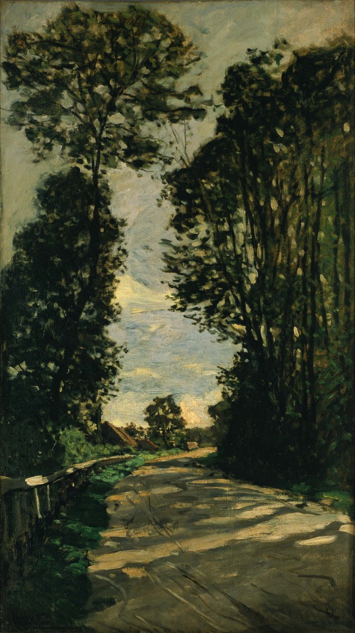 Gåvej til gården Saint-Siméon, 1864 af Claude Monet