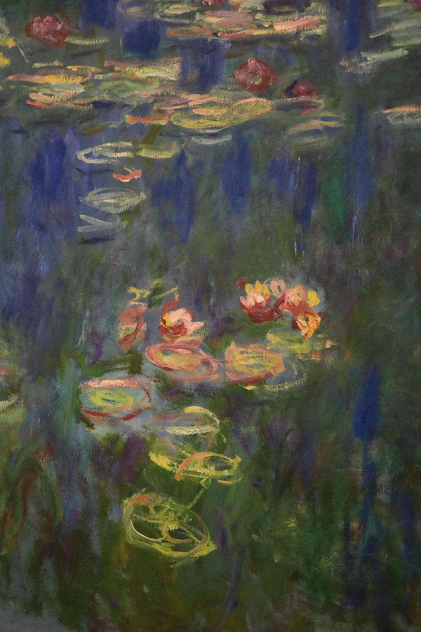 Åkander (olie på lærred) af Claude Monet