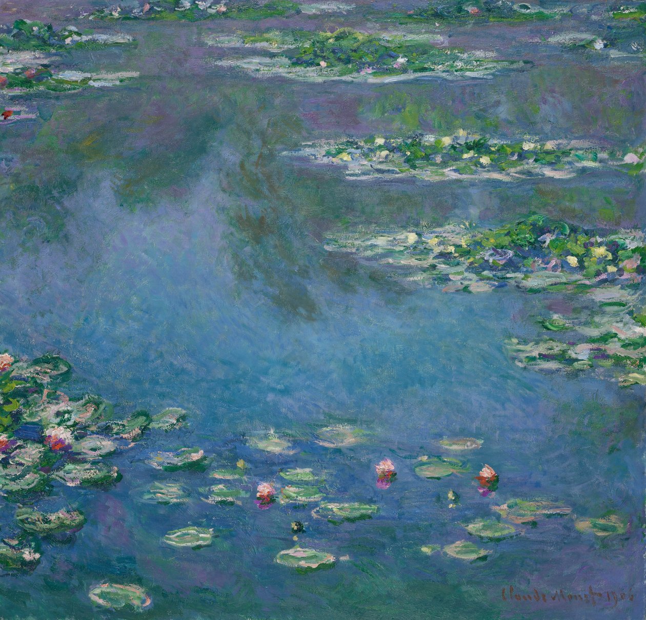 Vandliljer af Claude Monet