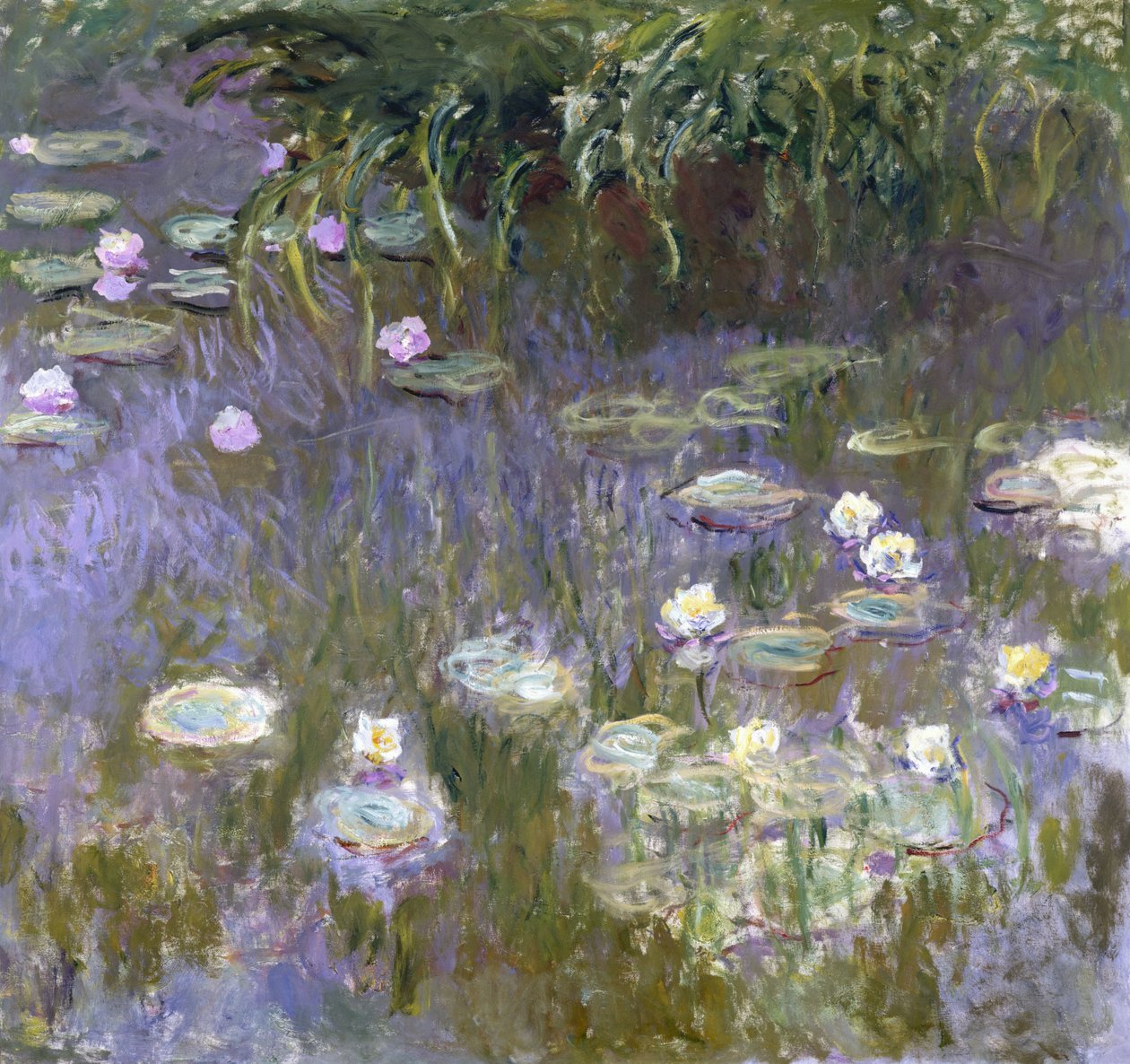 Vandliljer af Claude Monet