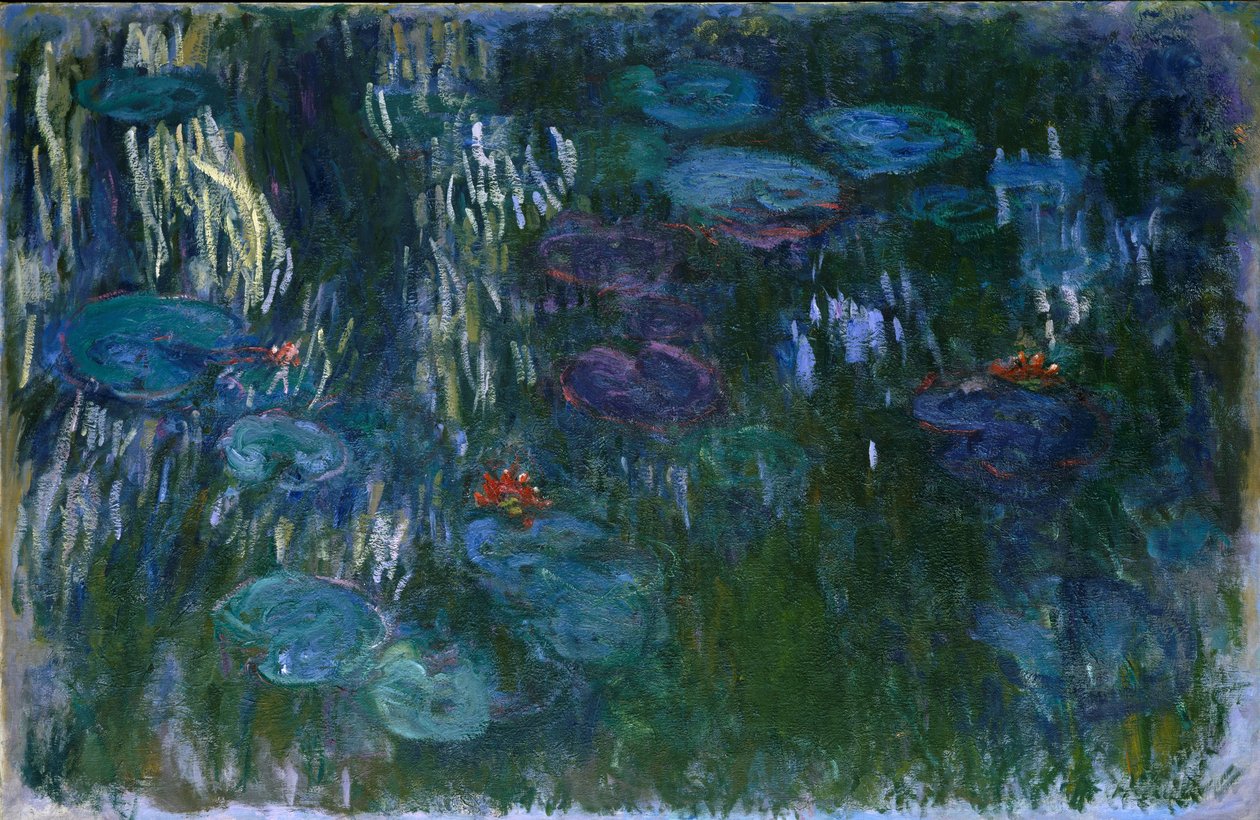 Åkander, 1916-19 af Claude Monet
