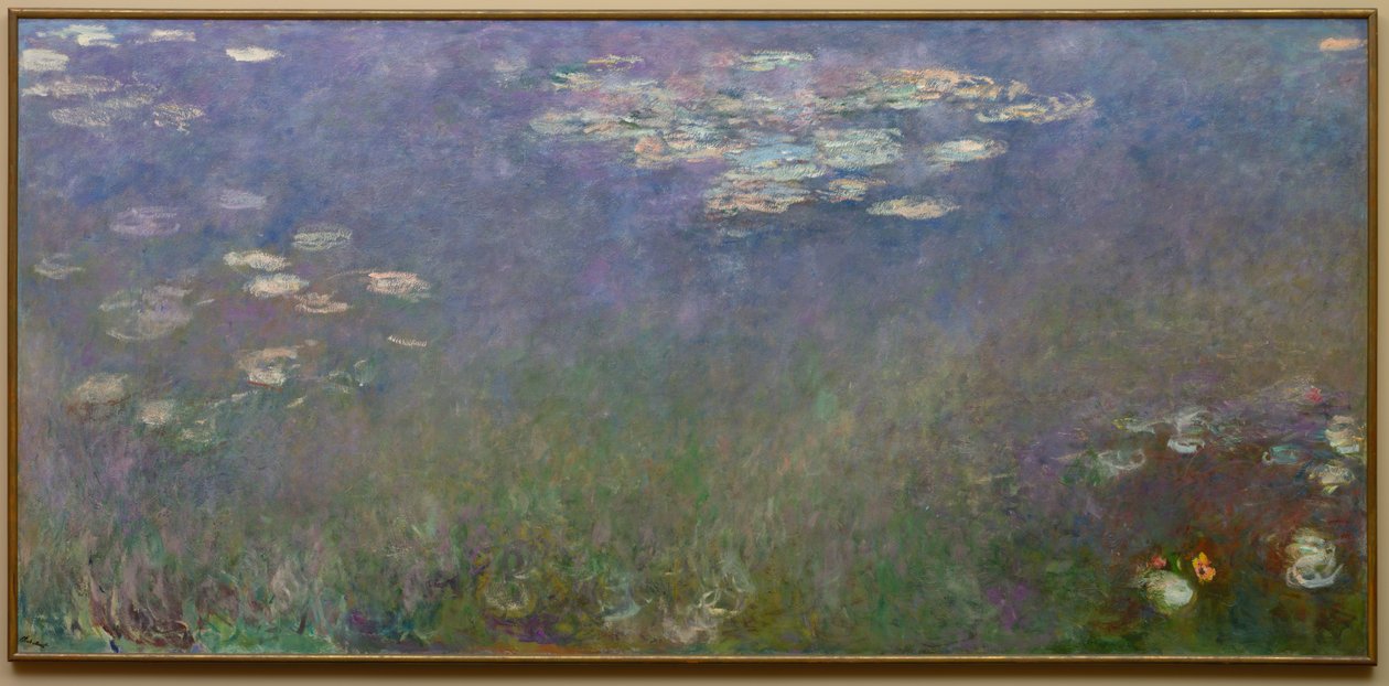Åkander Agapanthus, ca. 1915-26. af Claude Monet
