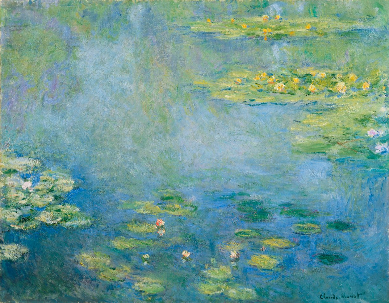 Åkander, ca. 1906 af Claude Monet