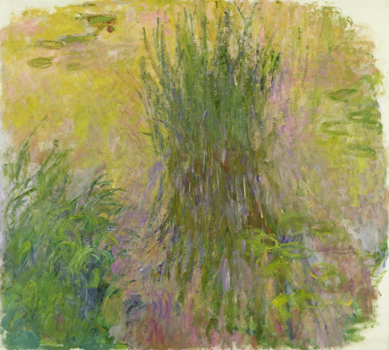 Åkander (olie på lærred) (se også detalje 382330) af Claude Monet