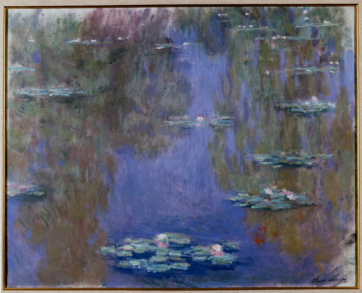 Vandliljer af Claude Monet