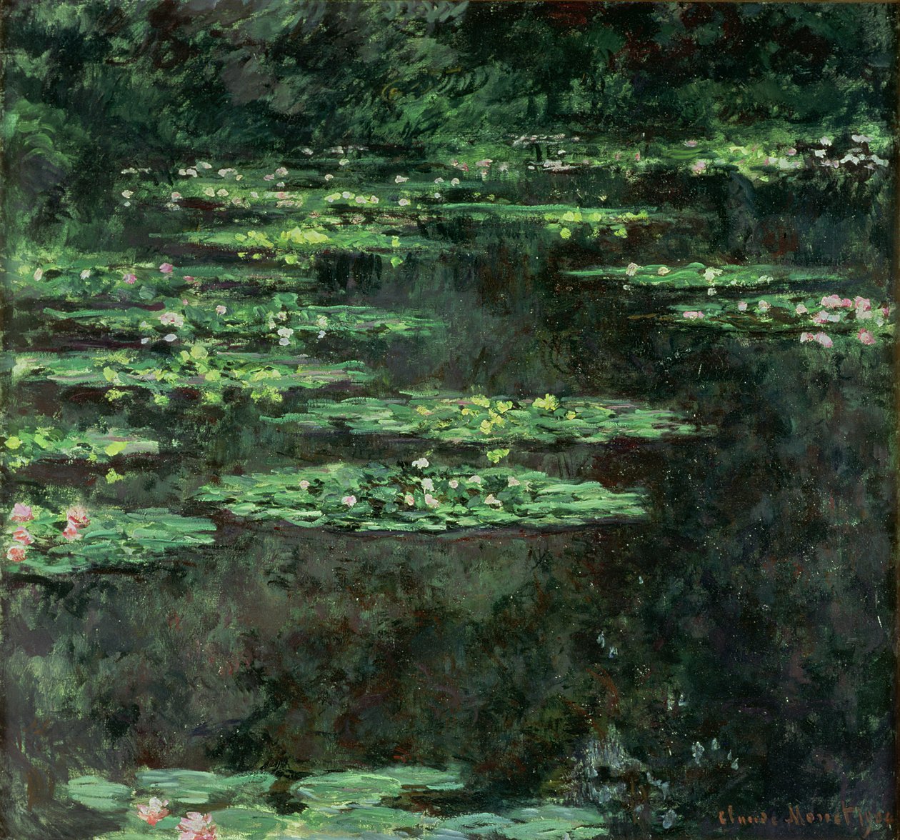 Vandliljer af Claude Monet