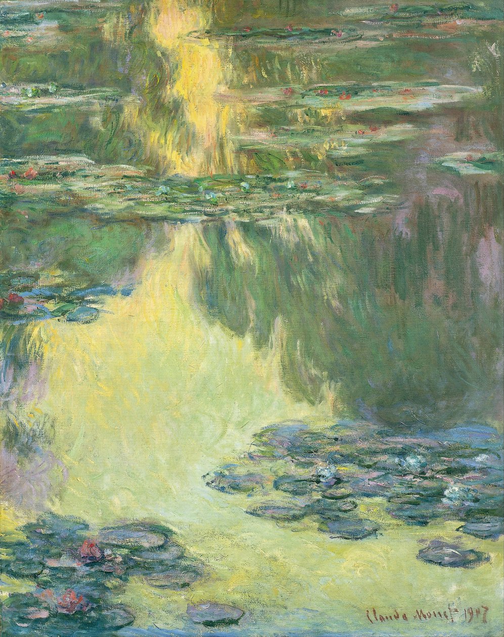 Vandliljer af Claude Monet