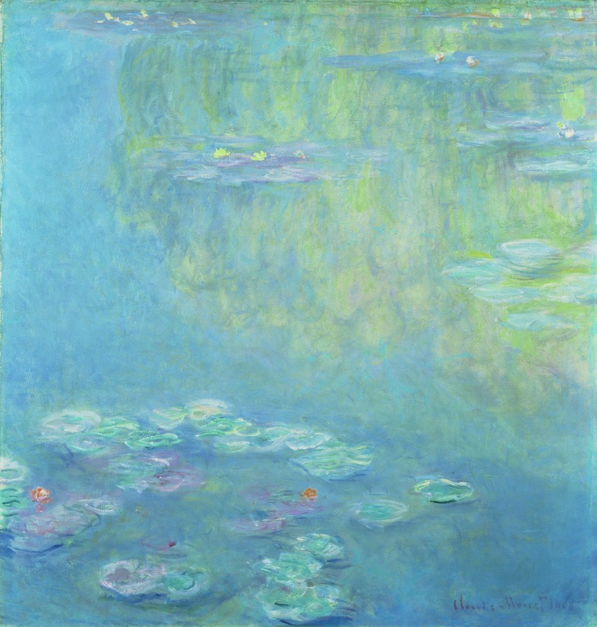 Åkander, 1906 af Claude Monet