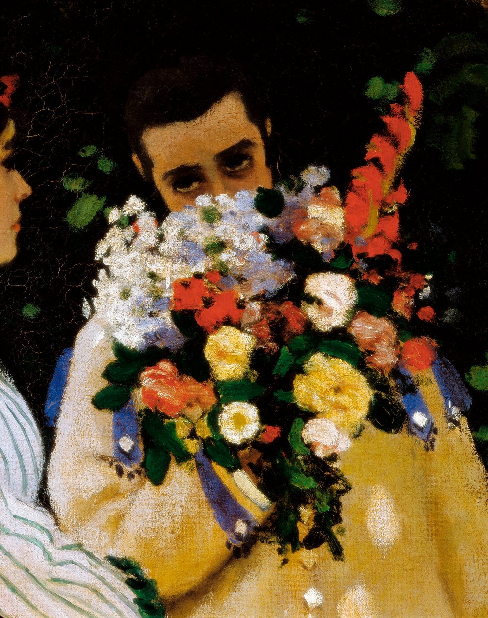 Kvinder i haven, detalje af Claude Monet