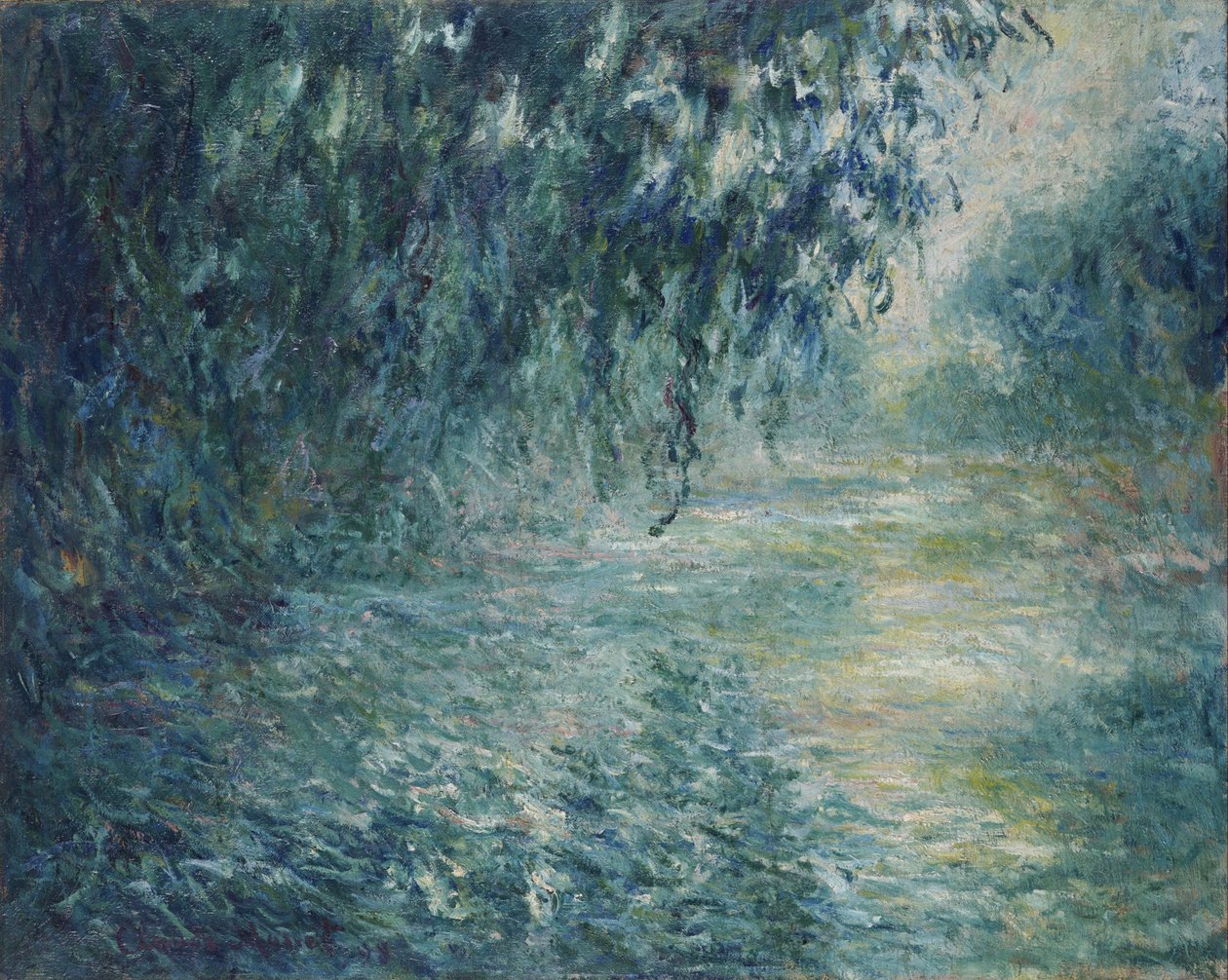 En morgen ved Seinen af Claude Monet