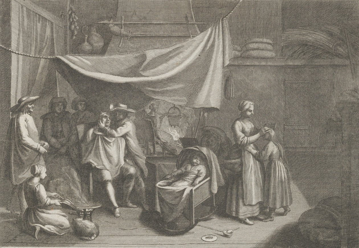 Morgen Morgen, ca. 1700. af Claude Saint Paul