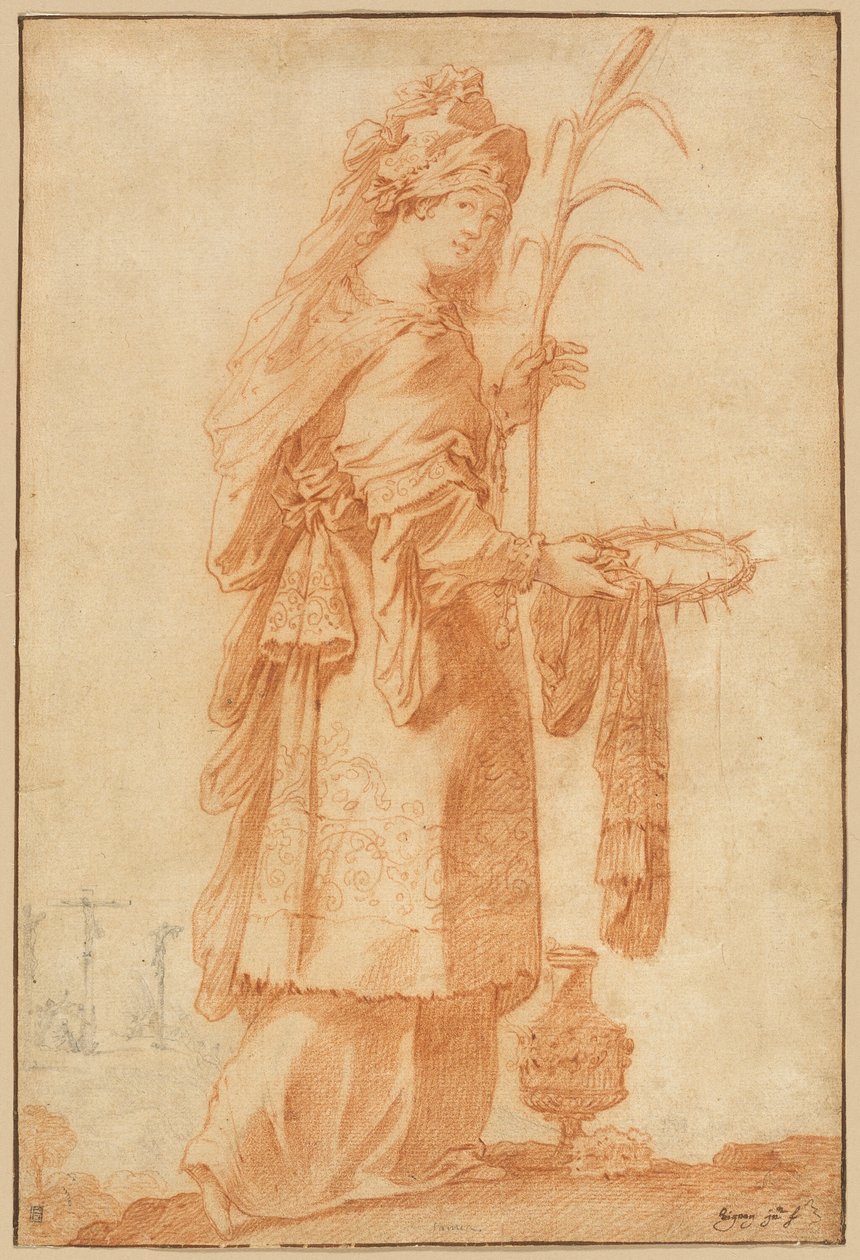 Samian Sibyl af Claude Vignon