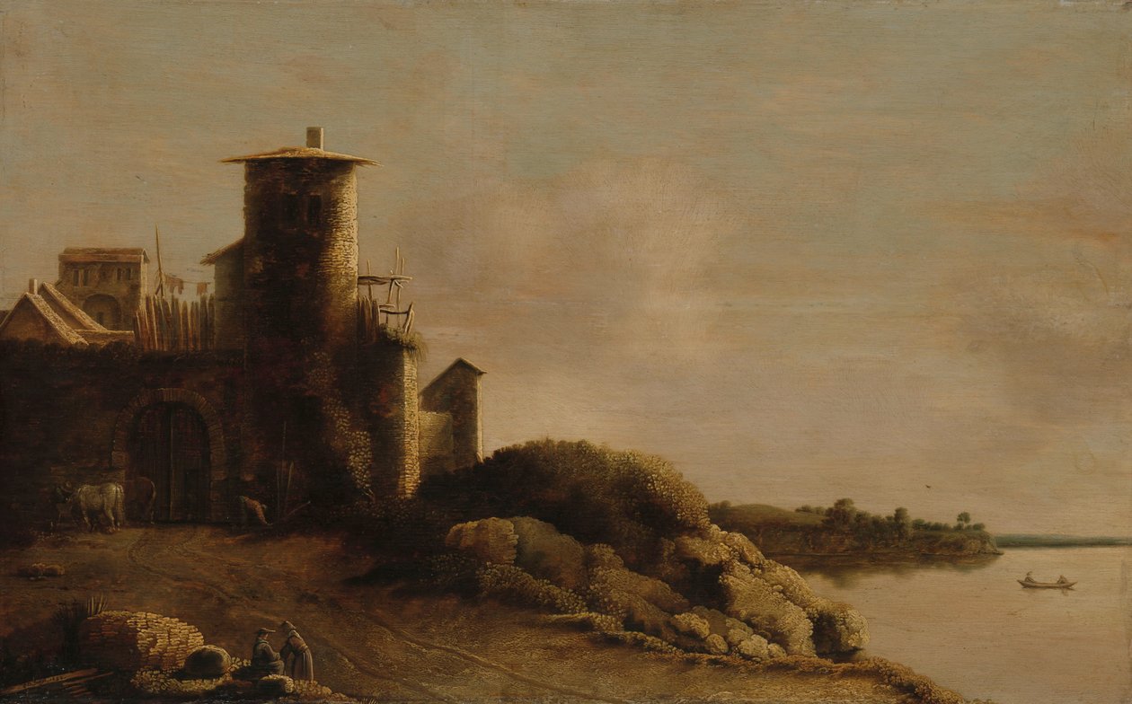 Landskab af Claude de Jongh