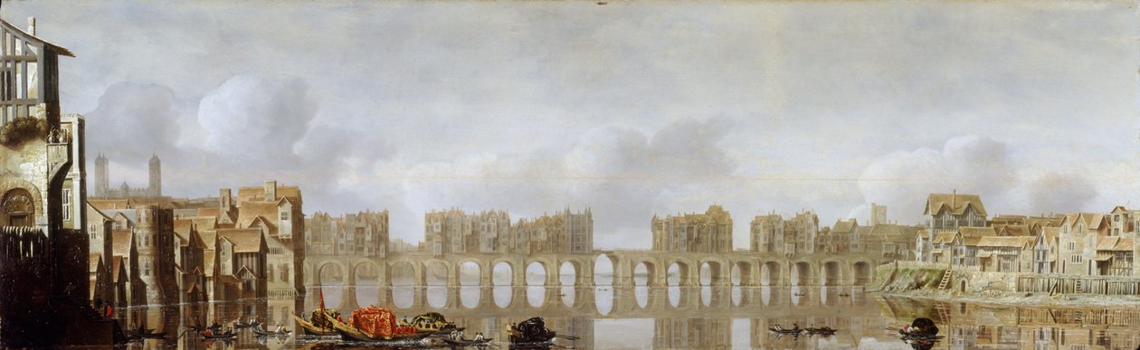 London Bridge af Claude de Jongh