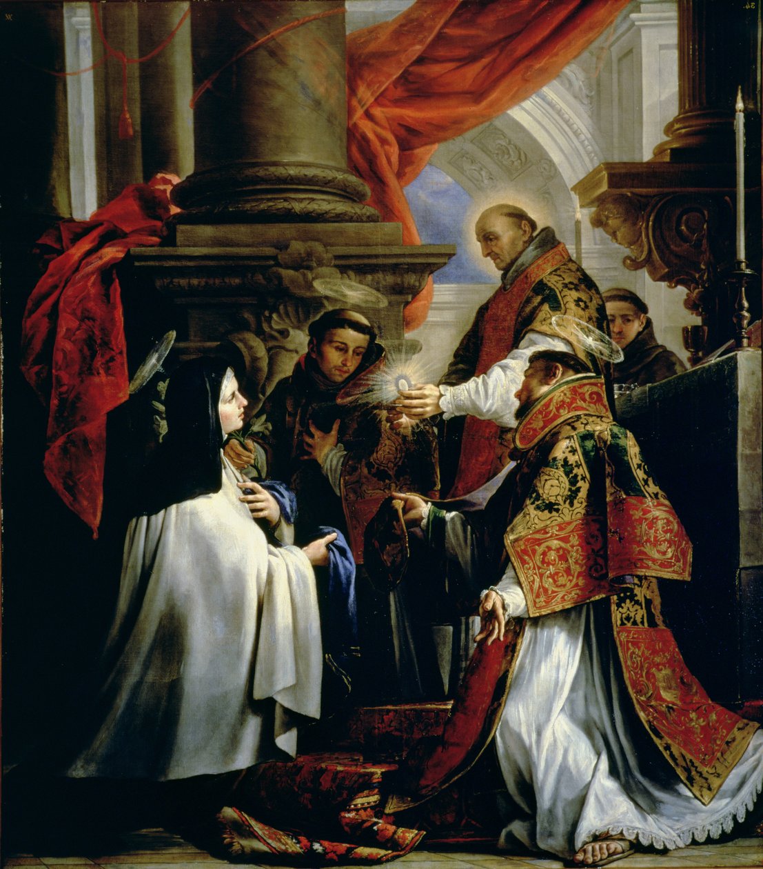 Nadver af Sankt Teresa af Avila (1515-82) ca. 1670 af Claudio Coello