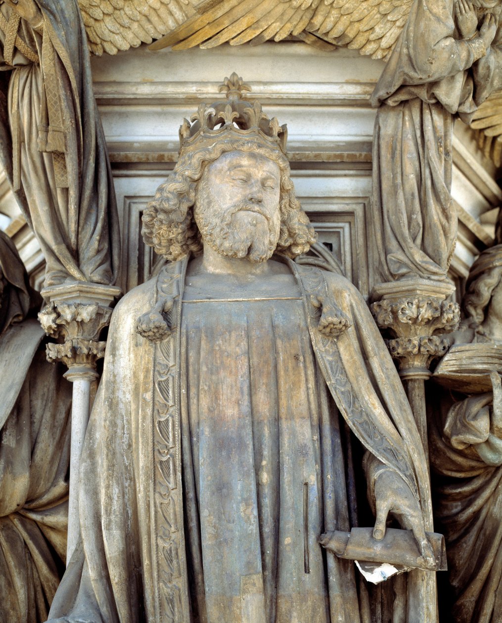 David. Basen af Moses Brønd (skulptur) af Claus Sluter
