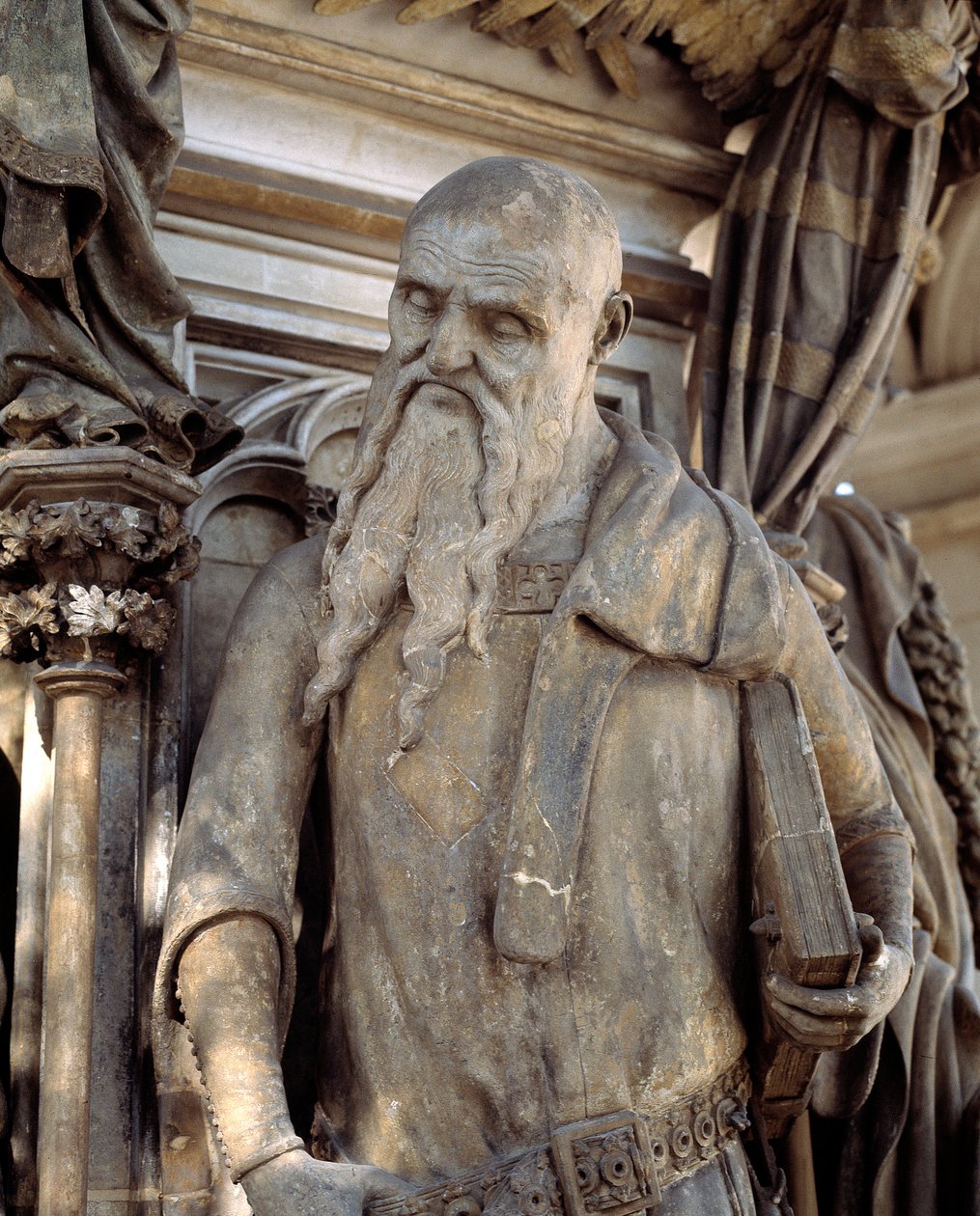 Esajas. Basen af Moses Brønd (skulptur) af Claus Sluter