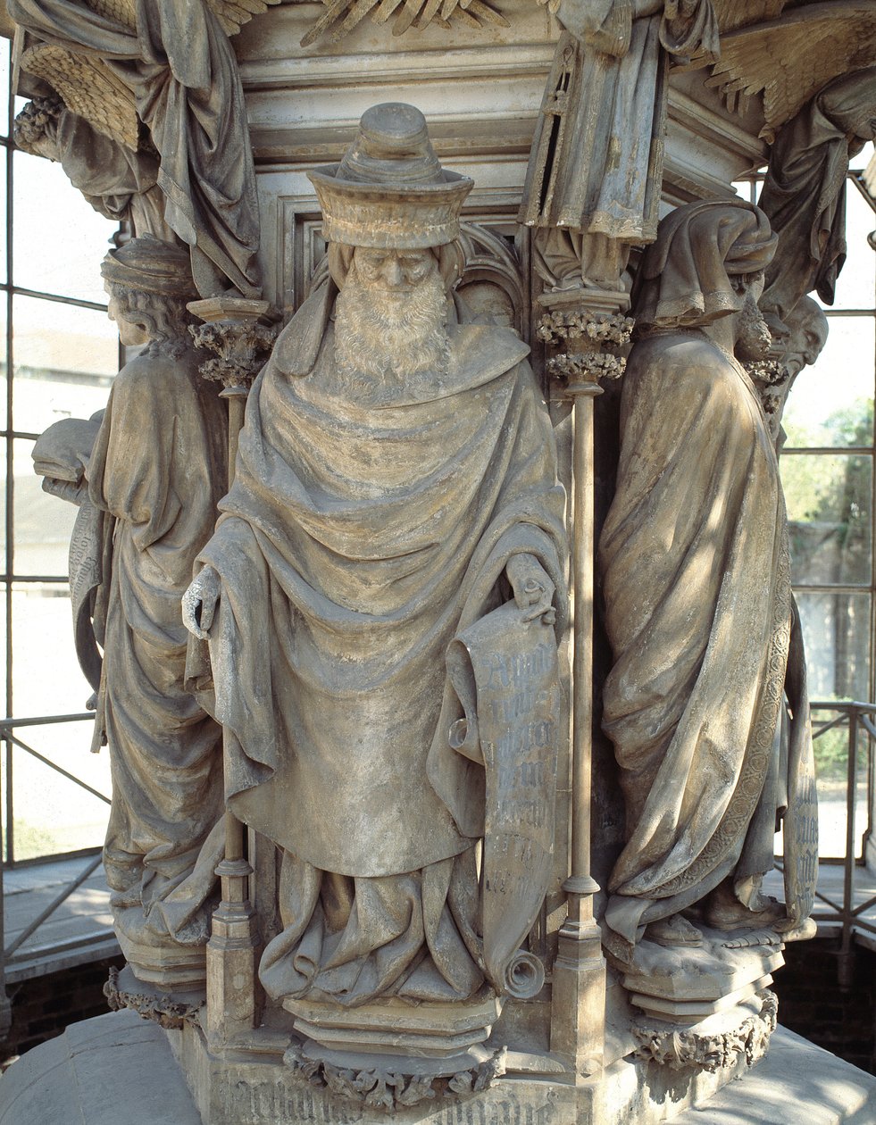 Zacharias. Basen af Moses Brønd (skulptur) af Claus Sluter
