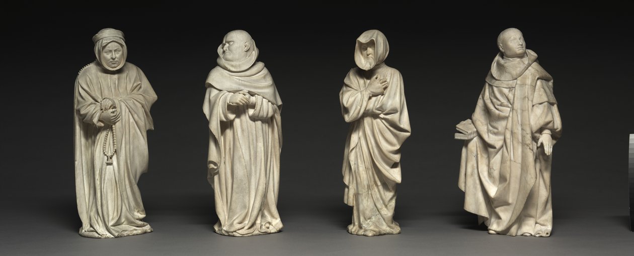 Sørgende fra Filip den Dristiges grav, hertug af Bourgogne, 1404-10 af Claus de Werve
