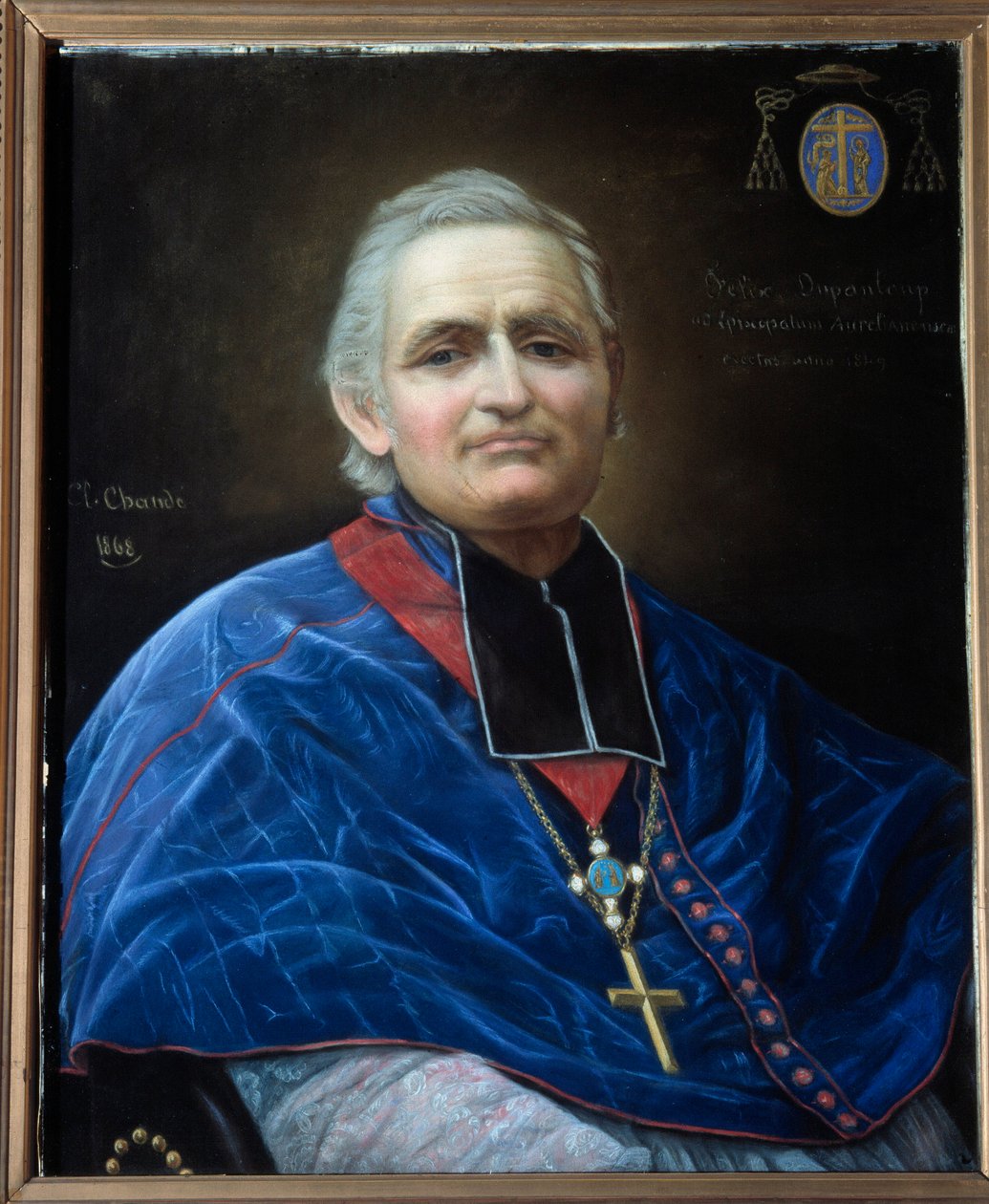 Portræt af Monsignor Dupanloup, Eveque d